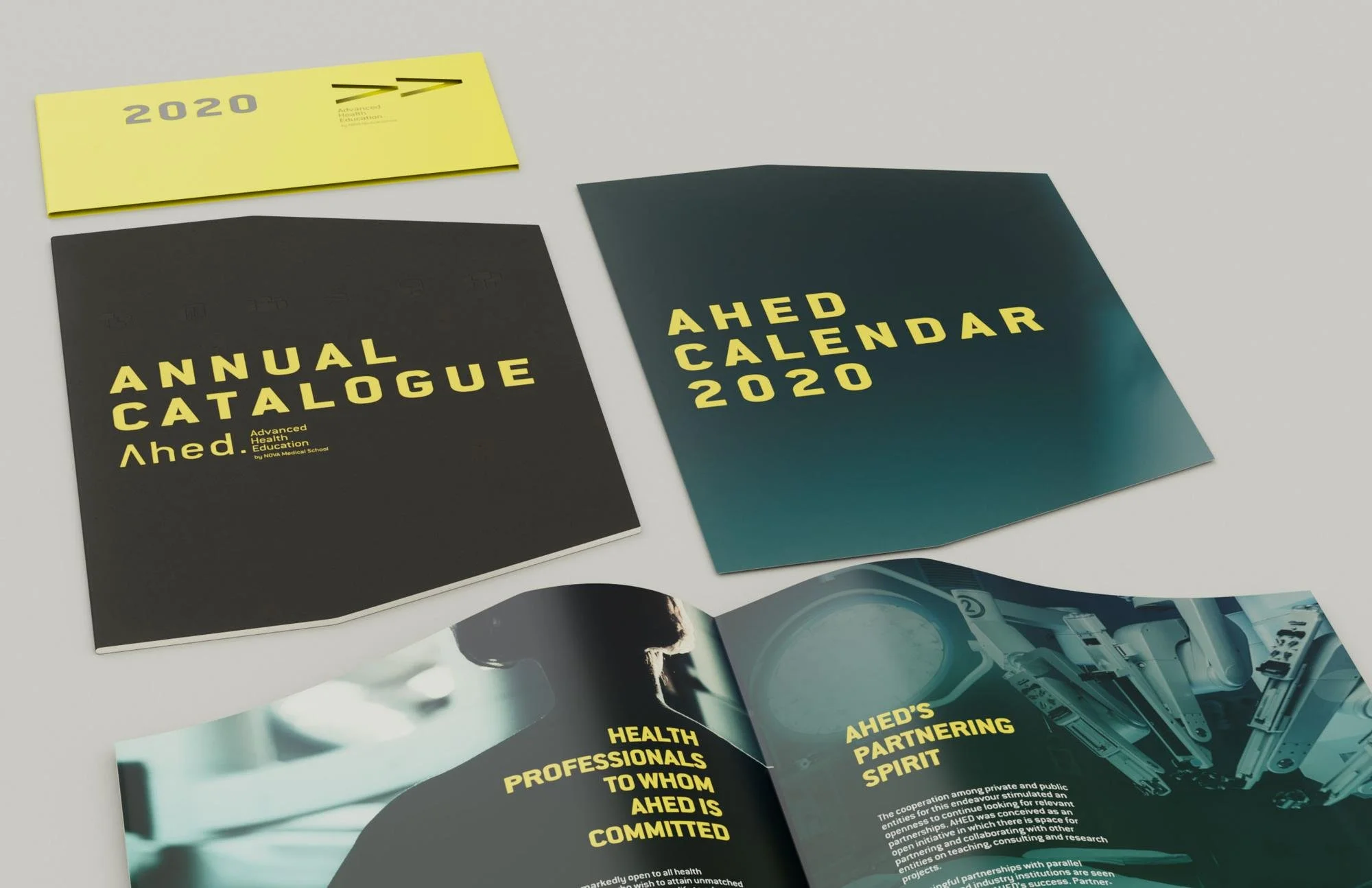 AHED catalogue and annual calendar