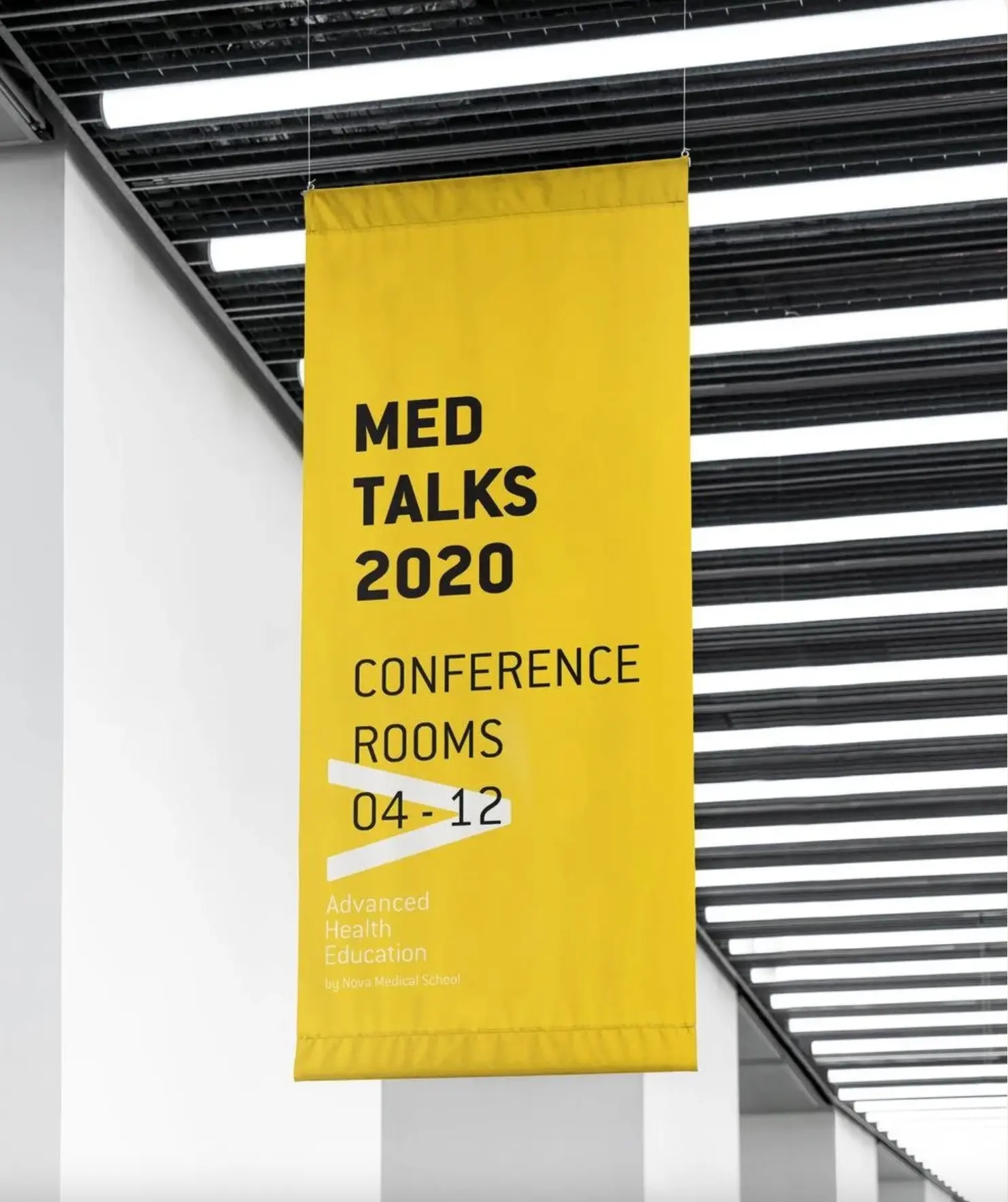 Med Talks 2020 conference signage