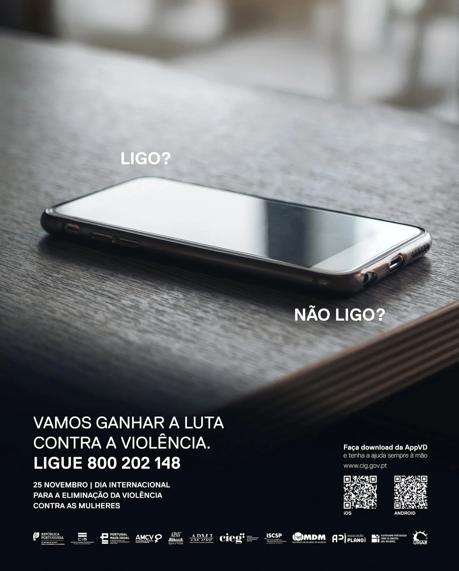 CIG Luta Interior campaign poster