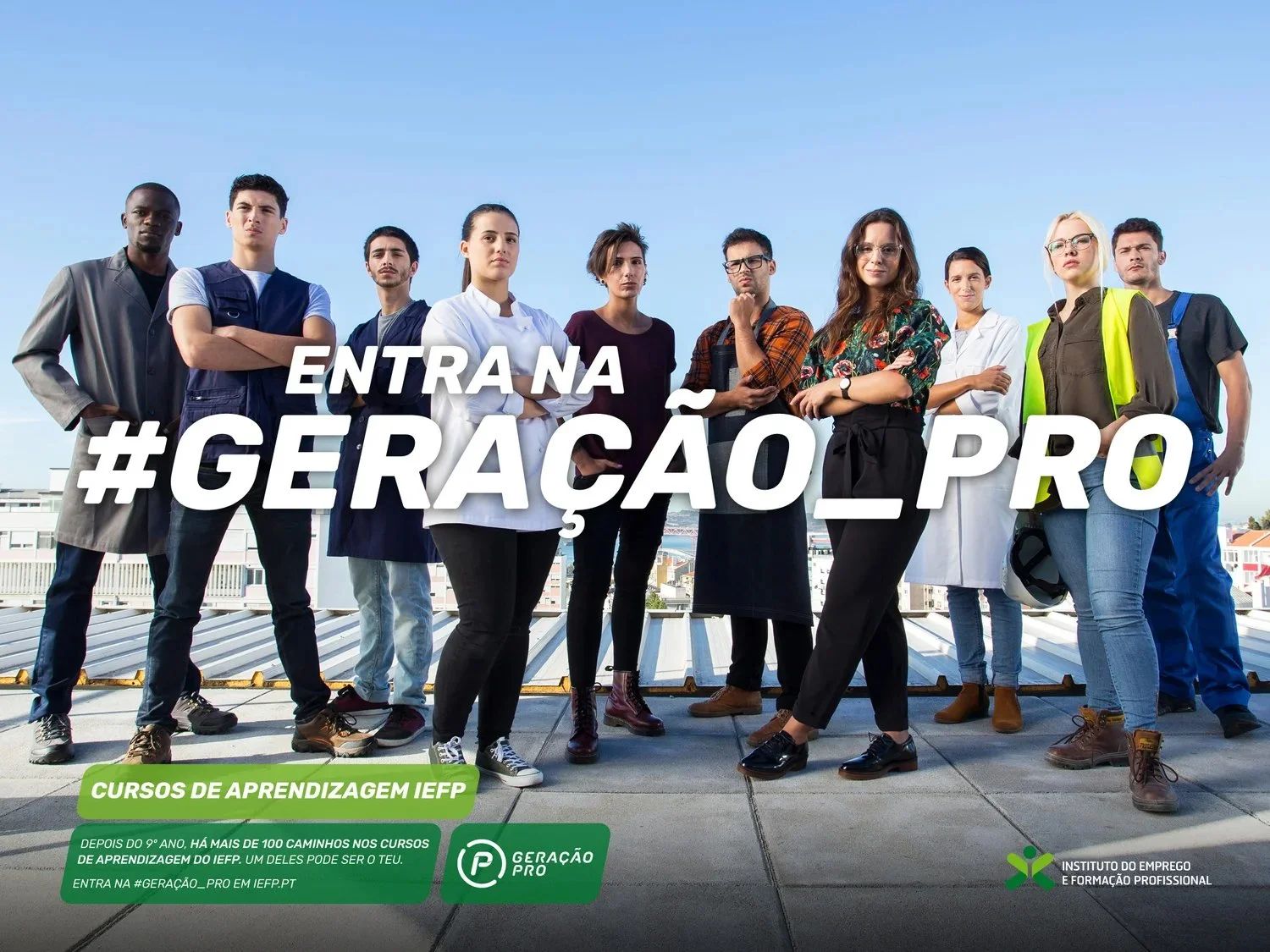 Geração Pro campaign visual