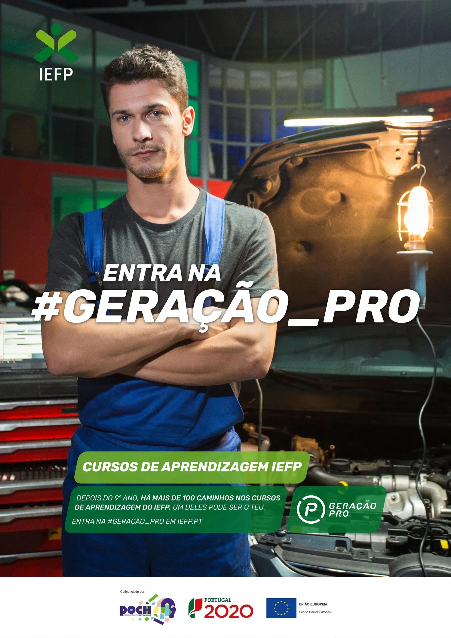 Geração Pro campaign visual