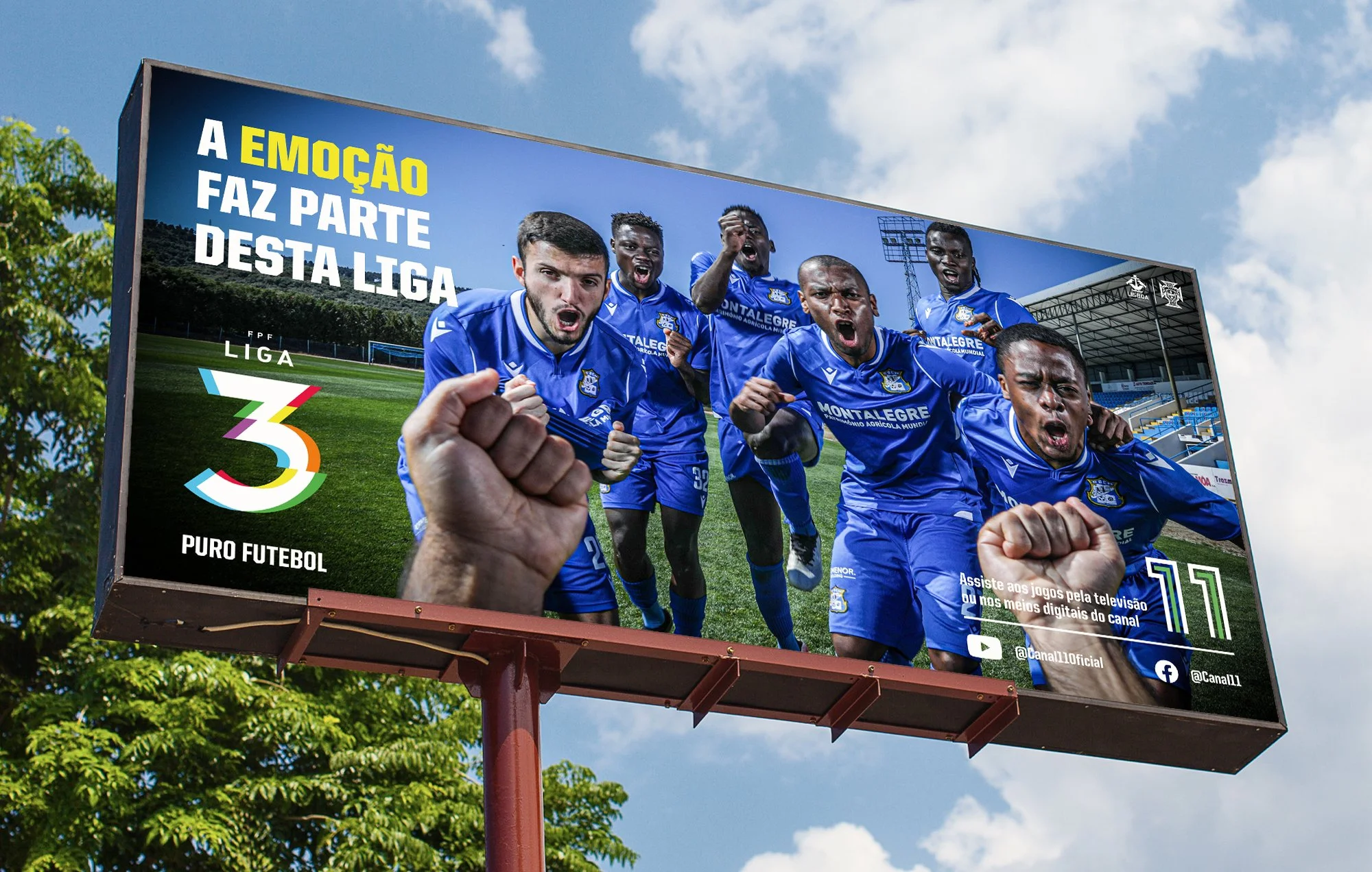Liga 3 season 22/23 campaign visual