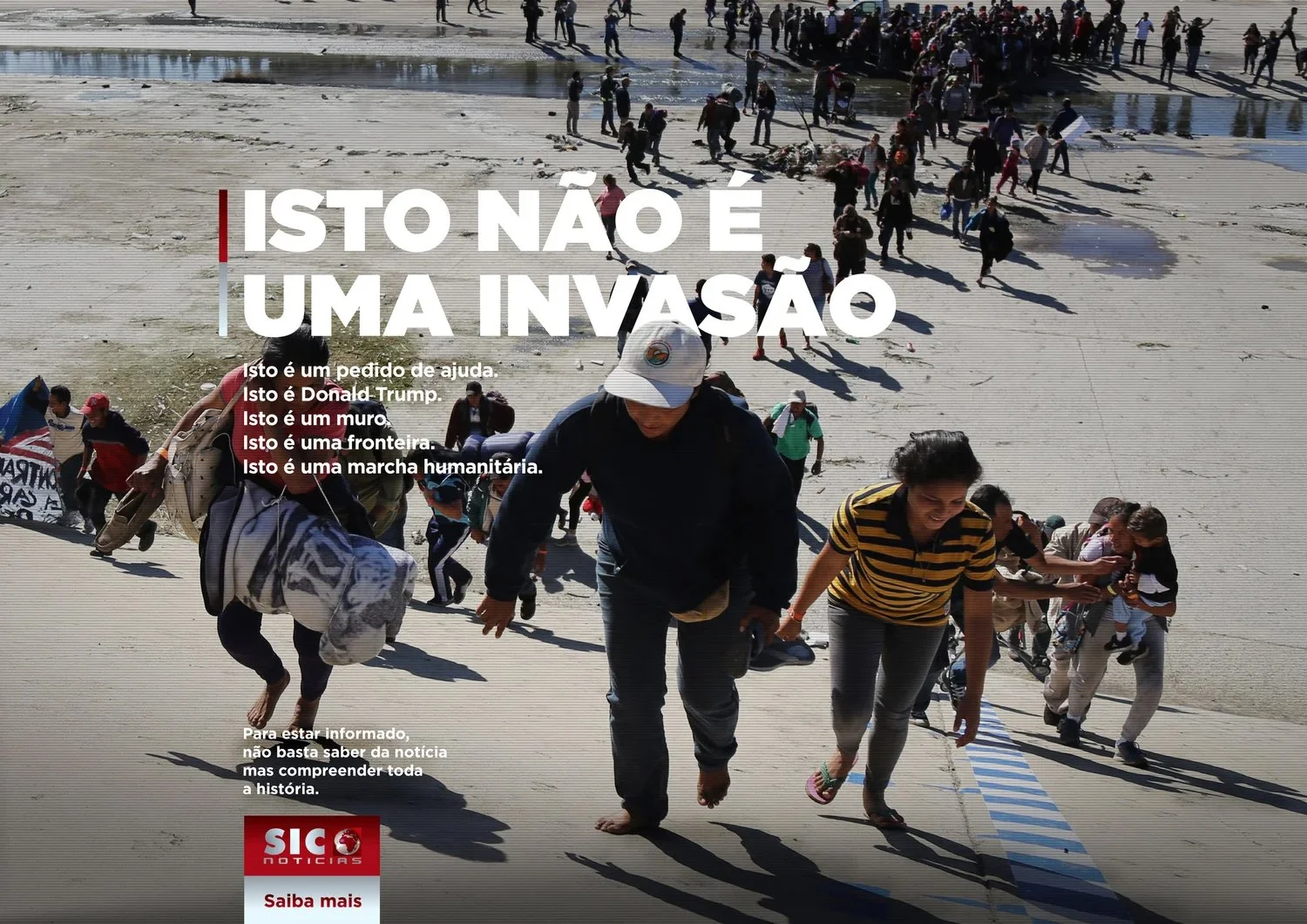 SIC Notícias — invasion campaign visual