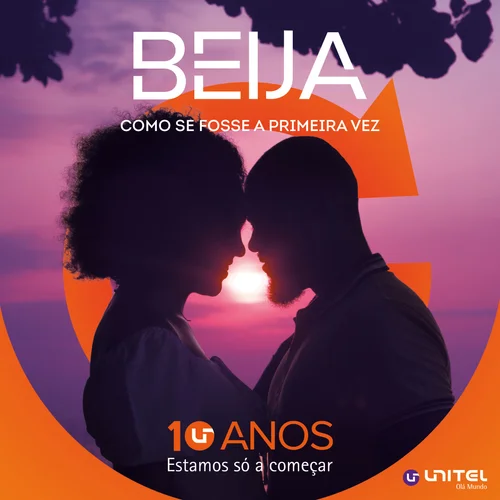 Unitel STP Beija campaign post