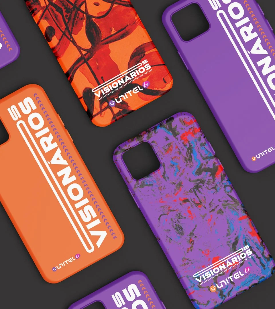 Os Visionários mobile phone cases